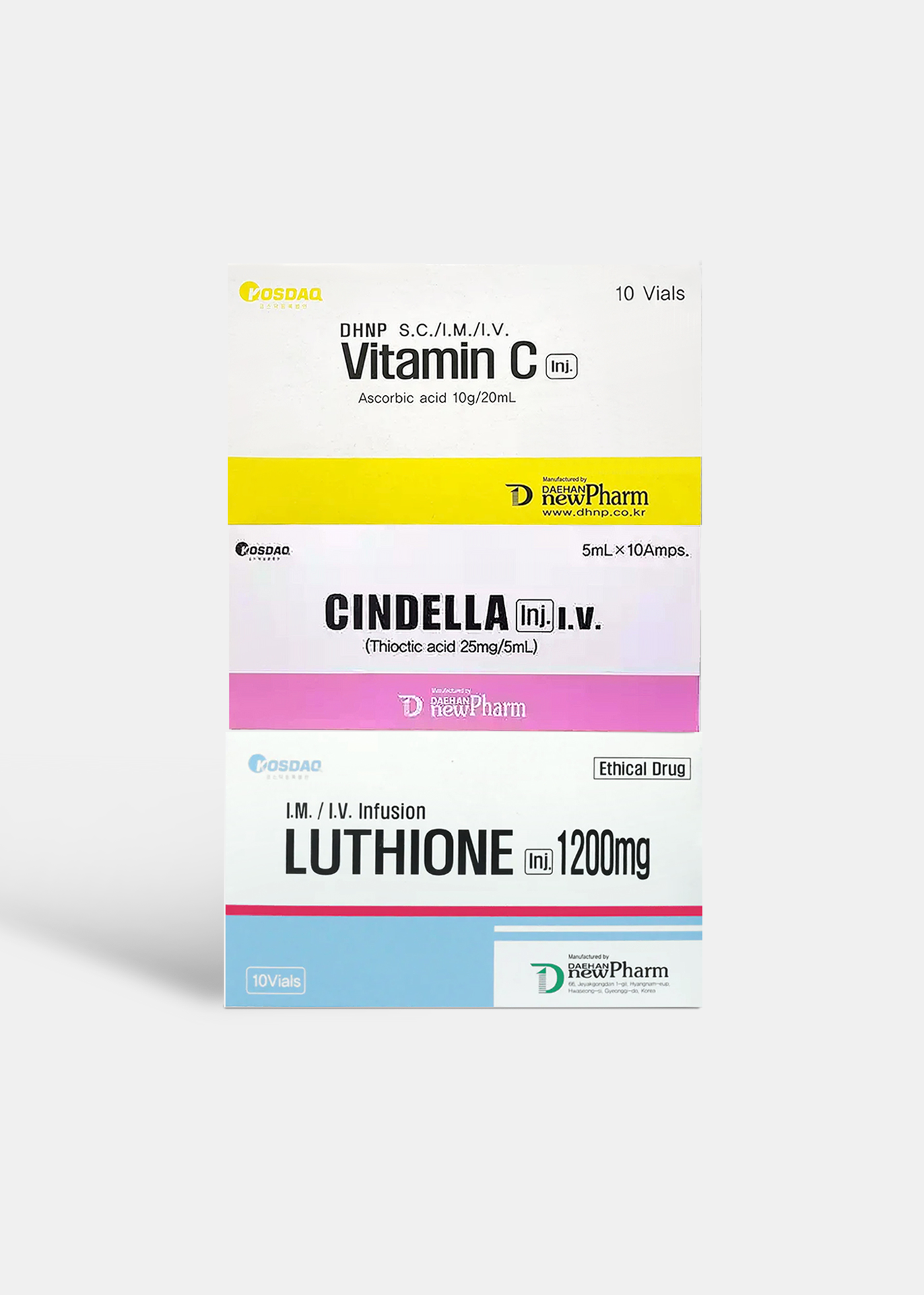 LUTHIONE 1200mg&CINDELLA&VITAMIN C