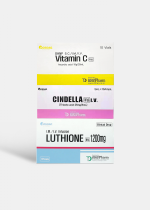 LUTHIONE 1200mg&CINDELLA&VITAMIN C